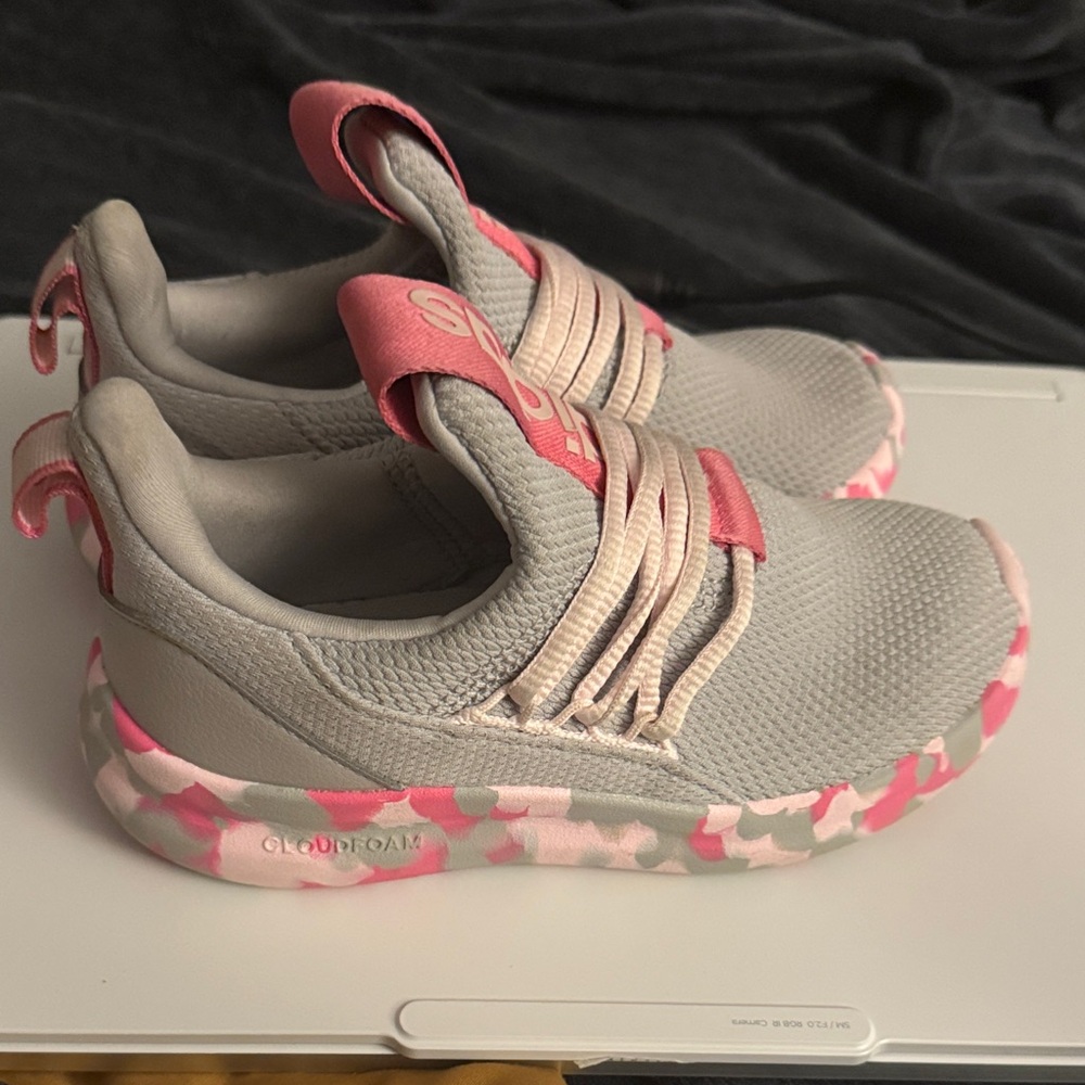 adidas Kids Sneakers in Pink and Gray